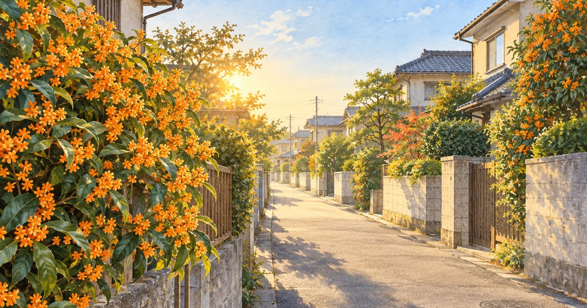 十月の朝の空気を言葉にしてみる