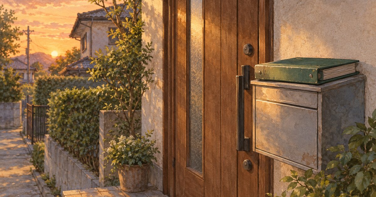 回覧板の最後の一文
