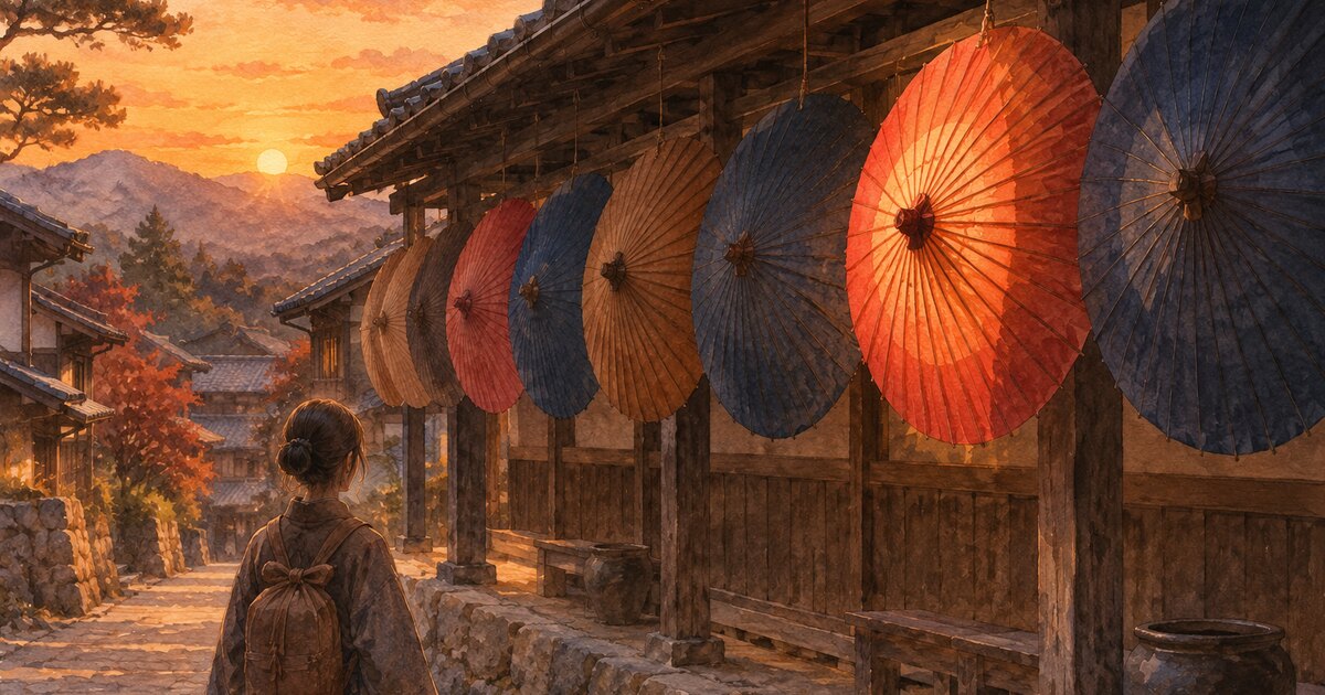 かさ屋のおばあさんと三つの約束