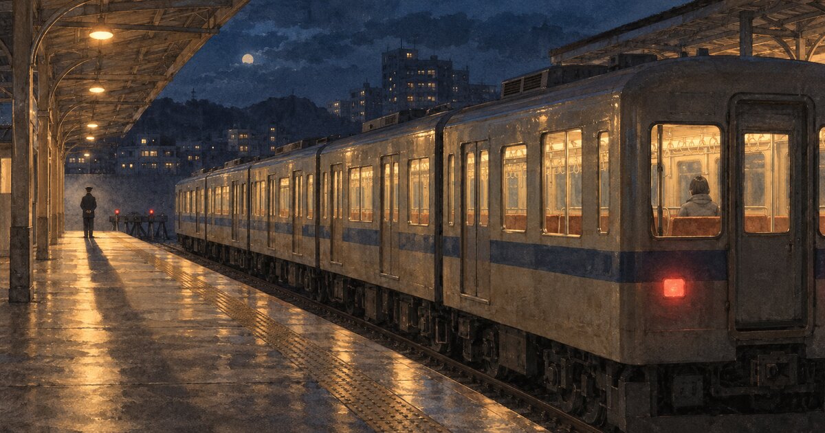 終点の駅員